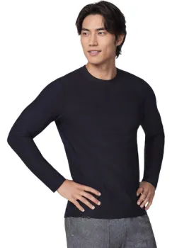 Bluza barbati Skechers GO DRI All Day Long Sleeve Tee LT115B-BLK imagine