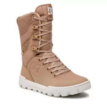 Cizme femei DC Shoes Nadene High Leg Leather Lace-up ADJB700004-TA1 imagine