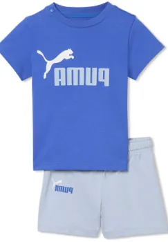 Echipament copii Puma Minicats Ess Tee And Shorts Set Inf 68628550 imagine