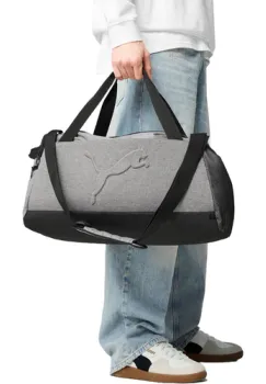 Geanta unisex Puma Buzz Heather Small Sports Bag Mediu 35L 09137801 imagine