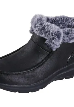 Ghete femei Skechers Glacial Ultra - Cozy Getaway 144221-BBK imagine