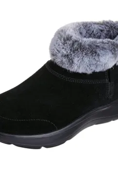 Ghete femei Skechers On-the-go Encore - Snow-cappe 144848-BKGY imagine