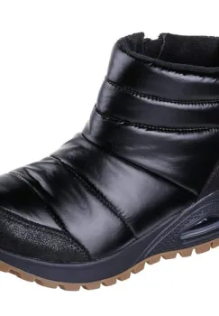 Ghete femei Skechers Uno Rugged - Puffer Daze 168127-BBK imagine