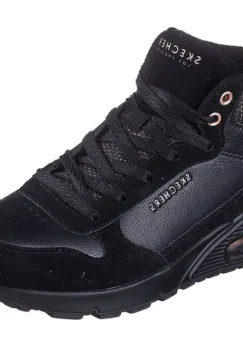 Ghete unisex Skechers Uno - Stacre Shine 177181-BBK imagine