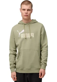 Hanorac barbati Puma Ess 2 Color No 1 Logo Hoodie Fl Lux Arm 68471182 imagine