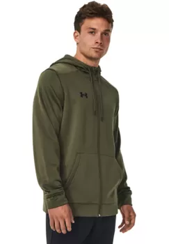 Hanorac barbati Under Armour Fleece Full-Zip Hoodie 1373357-390 imagine