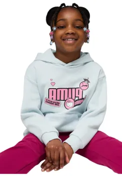 Hanorac copii Puma X Hello Kitty Friends Relaxed Gra 63238747 imagine