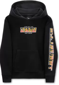 Hanorac copii Vans Digi Flames Po VN000GFVBLK imagine