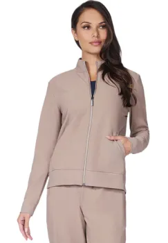 Jacheta femei Skechers GO Luxe Rib Everyday Full Zip Jacket JA293-TPBR imagine