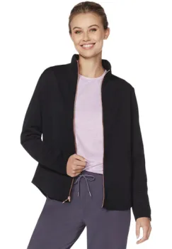 Jacheta femei Skechers The GO WALK Shine Jacket JA78-BLK imagine