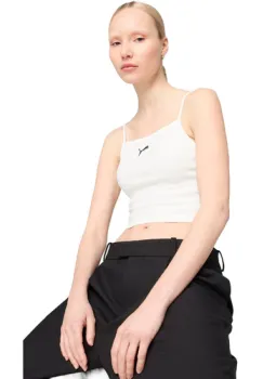 Maiou femei Puma Wardrobe Ess Ribbed Tank Top 62977102 imagine