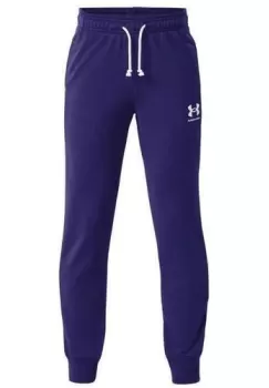 Pantaloni copii Under Armour Ua Rival Terry Jogger 1377254-468 imagine