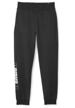 Pantaloni femei Puma Logo Printed Elastic Waist Active Joggers 67595601 imagine