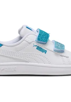 Pantofi sport copii Puma Smash 30 L Glitter Velcro V Inf Pu 39561008 imagine