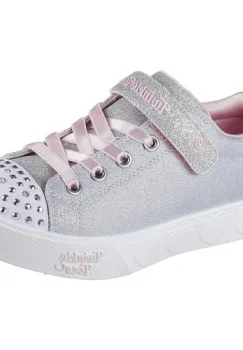 Pantofi sport copii Skechers Heart Steps - Shimmer Sweetie 314620L-GYPK imagine