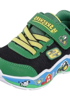 Pantofi sport copii Skechers Play Scene-barn-squa 407065N-GNBK imagine