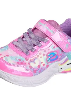 Pantofi sport copii Skechers S Lights-unicorn Dreams-hear 303063L-PKMT imagine