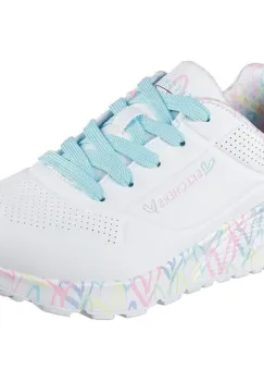 Pantofi sport copii Skechers Uno Lite - Lovely Luv 314976L-WPTQ imagine