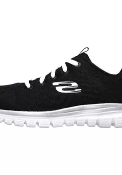 Pantofi sport femei Skechers Get Connected 12615W-BKW imagine