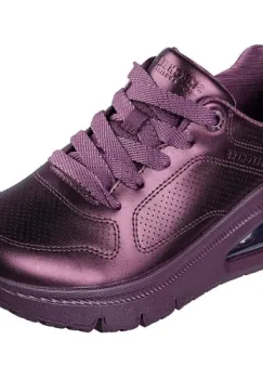 Pantofi sport femei Skechers Uno Icon - Lustrous Air 177768-WINE imagine