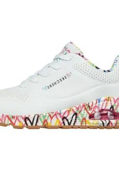 Pantofi sport femei Skechers Uno - Loving Love 155506-WHT imagine
