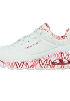Pantofi sport femei Skechers Uno - Loving Love 155506-WRPK imagine