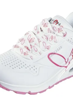 Pantofi sport femei Skechers Uno - Twin Hearts 177924-WRPK imagine
