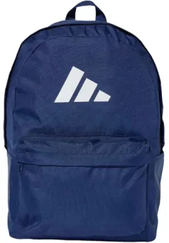 Rucsac unisex adidas Classic 3 Bar Logo Backpack Dark Navy 275L IS7049 imagine