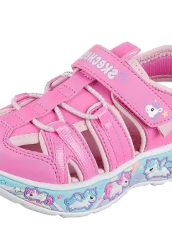 Sandale copii Skechers Play Scene Splash - Cute Crew 303162N-PKLP imagine
