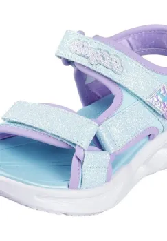 Sandale copii Skechers Sola Glow Sandal 303024L-LBLV imagine