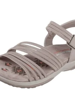 Sandale femei Skechers Reggae Slim - Coffee 163573-TPE imagine