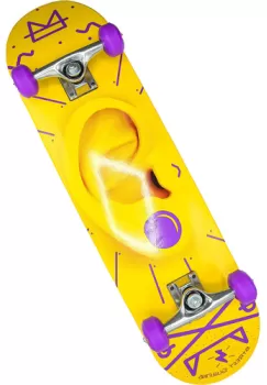 Skateboard unisex Streetsurfing Street Skate 31 Shout Out 85x21x34 10-03-010-4 imagine