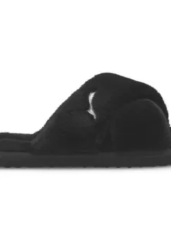 Slapi femei Puma Fluff X Strap 38493601 imagine