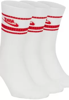 Sosete unisex Nike Sportswear Everyday Essential Crew Socks 3 Pairs DX5089-102 imagine