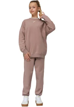 Trening copii Puma Ess Cat Logo Oversized Tr Knitted Suit G 69339588 imagine