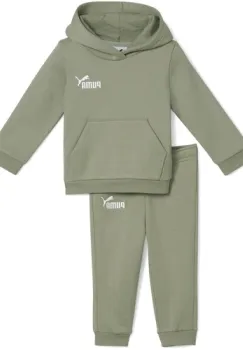 Trening copii Puma Minicats Loungewear Set Fl Inf Lux Army 68628282 imagine