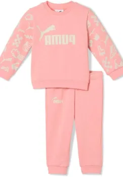 Trening copii Puma Minicats Sandy Adventures Crew Set Tr Inf 68628418 imagine