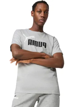 Tricou barbati Puma Ess 2 Color No 1 Logo Tee 68470804 imagine