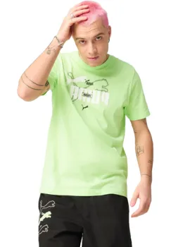 Tricou barbati Puma Ess Logo Lab Summer Tee 68467149 imagine