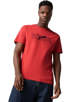 Tricou barbati Puma Ess Logo Lab Tee 68466715 imagine