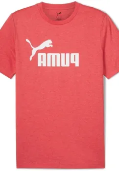 Tricou barbati Puma Ess No 1 Logo Heather Tee 68255011 imagine