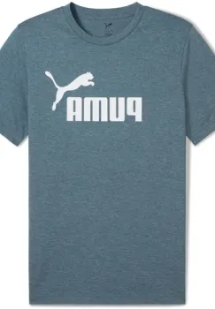 Tricou barbati Puma Ess No 1 Logo Heather Tee S 68255175 imagine