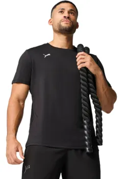 Tricou barbati Puma M Tad Essential Poly Texture Tee Bl 52715501 imagine