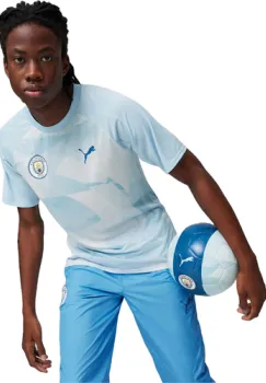 Tricou barbati Puma Mcfc Prematch Ss Jersey 77437001 imagine