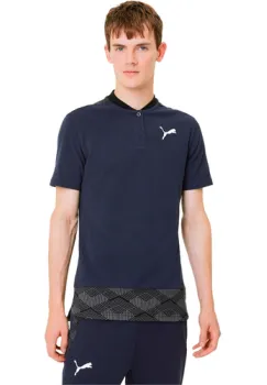 Tricou barbati Puma Teamfinal 21 Casuals Polo 65649006 imagine