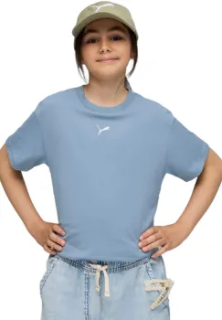 Tricou copii Puma Ess Boxy Tee G Cool Blue 68513134 imagine