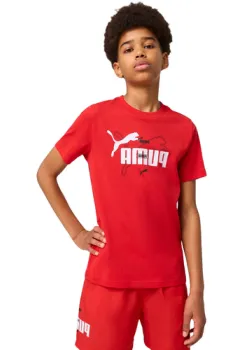 Tricou copii Puma Ess Logo Lab Summer Tee B 68579511 imagine