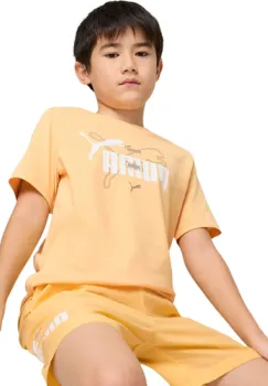 Tricou copii Puma Ess Logo Lab Summer Tee B 68579541 imagine