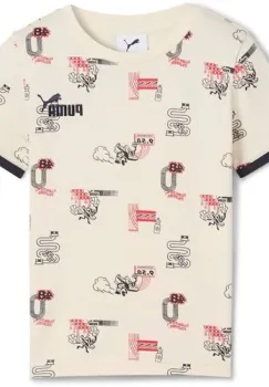 Tricou copii Puma Little Runners Aop Tee 68847687 imagine