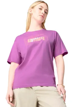 Tricou femei Puma Graphics Stacked No 1 Logo Relaxed Tee 68508489 imagine